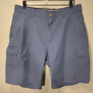 Orvis Tech Cargo Shorts‎ Lightweight Golf  Outdoors, Men's Size 38, Navy Blue